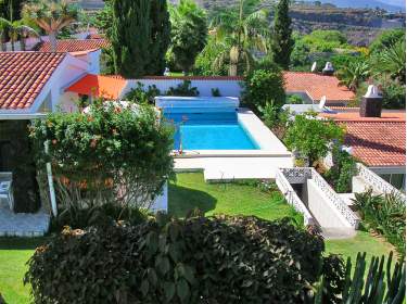 Bungalow über dem  Meer