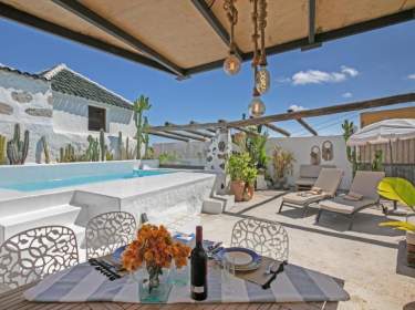 Kanarenhaus auf typischer Finca