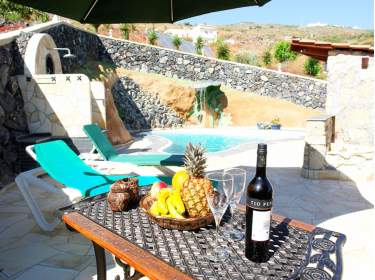 Ferienhaus auf Finca mit Poolzugang