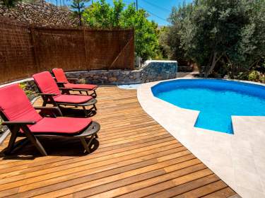 Ferienhaus mit Privatpool auf Finca