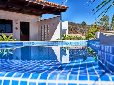 Ferienhaus mit privatem Pool und Ga