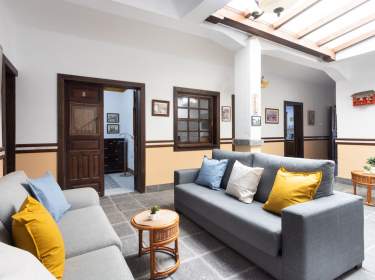 Ferienhaus in traditionellem Dorf