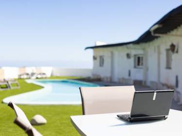 Ruhiges Studi auf Finca mit Pool